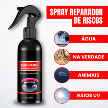 Carregar imagem no visualizador da galeria, Cera em spray protetora e reparadora de riscos - NanoRepair
