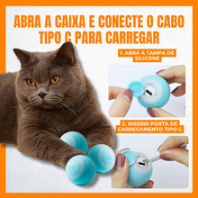 Carregar imagem no visualizador da galeria, Bola de brincar interactiva para gatos
