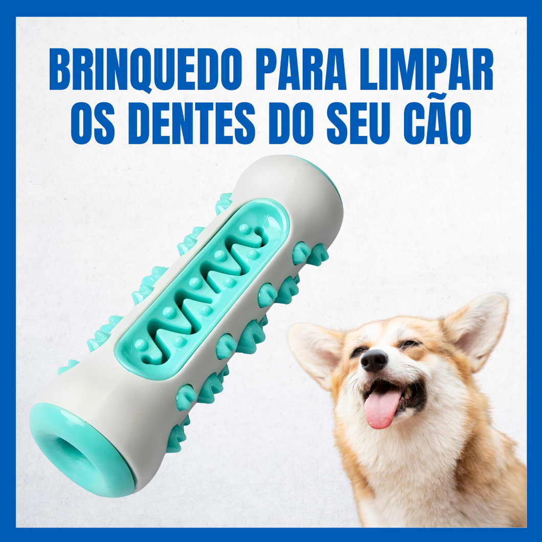 Brinquedo de limpeza dos dentes para cães